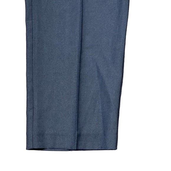 Perry Ellis‎ Dress Pants Size 38X30 (Tag 36X30) Slim Fit Blue Easy Care Stretch - Picture 3 of 7